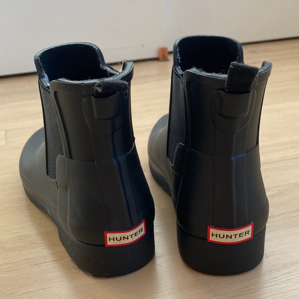 Hunter Black Rain Boots